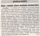 Módní show - výtěžek poputuje do nemocnice